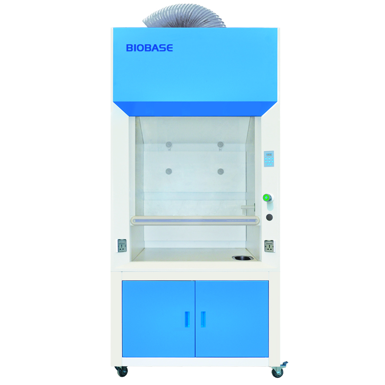 Full Steel Structure Lab Chemical Fume Hood For 1 Person Working Laboratory Furniture 