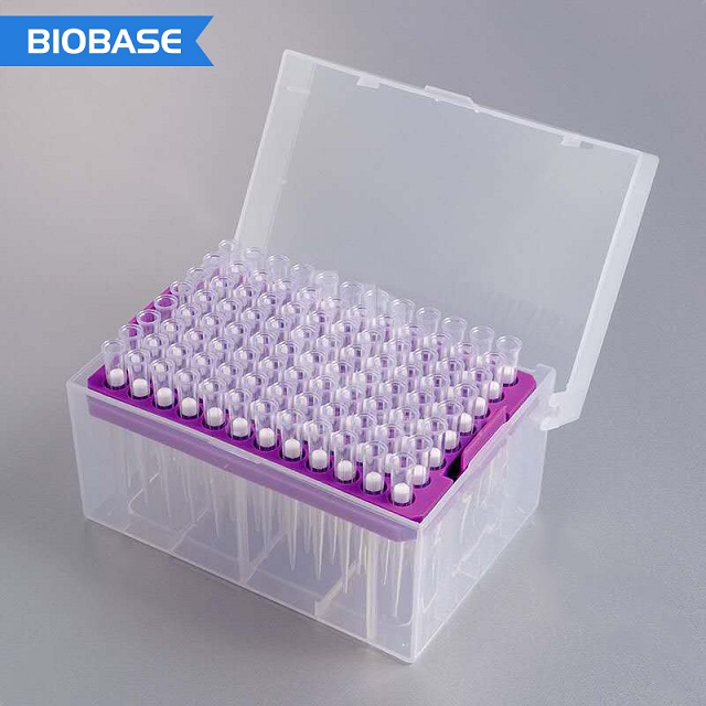 10ul 200ul 1000ul Pipette Tips with Filter Clear Dnase And Rnase Free Sterile 