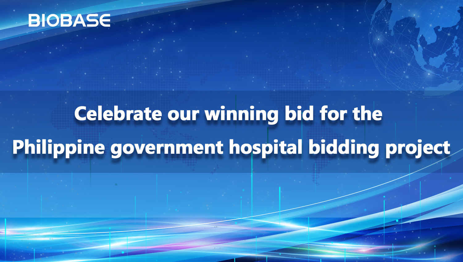 Celebrate our winning bid for the Philippine government hospital bidding project